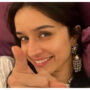 Shraddha Kapoor wearing all white for Navratri.