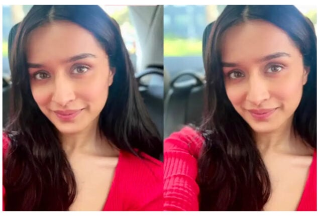 Shraddha Kapoor drops a SELFIE in red tee on Day 2 of Navratri