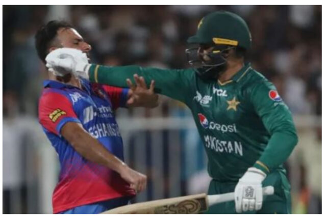 Afghanistan’s Bowler Offers Pakistani Cricketer Asif Ali His Apologies