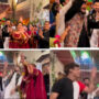 Muneeb Butt, Nigah Jee and Asma Abbas flaunts their moves on set
