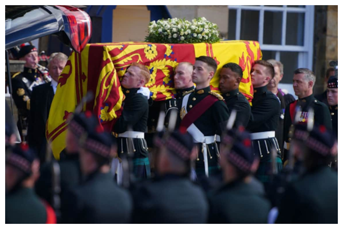 Queen Elizabeth's Coffin
