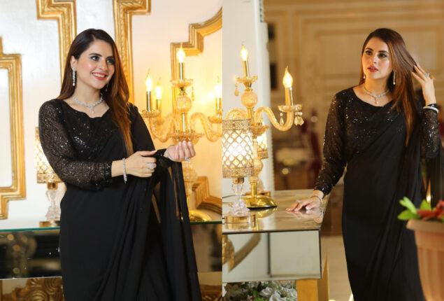 Fatima Effendi looks charming in black outfit, See photos