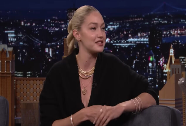 Gigi Hadid enjoys karaoke with her friend Serena Williams
