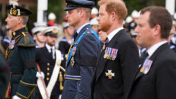 Prince William, Prince Harry walked side by side for Queen