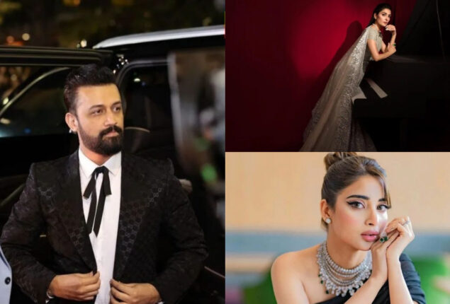 Pakistani celebrities shares the big award show’s red carpet