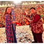 Rashmika Mandanna celebrates Navratri in Mumbai