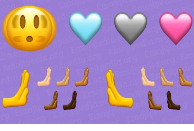 31 emojis on Google