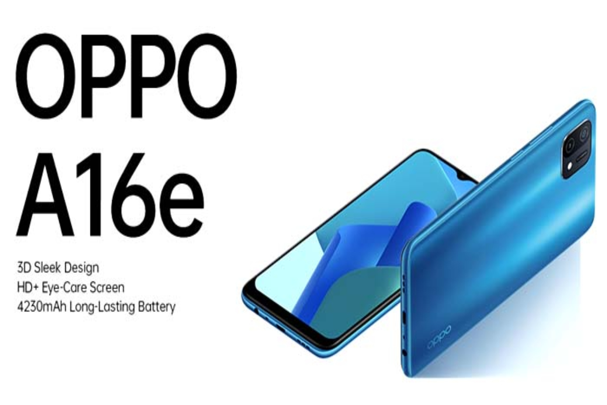 Oppo A16e price in Pakistan