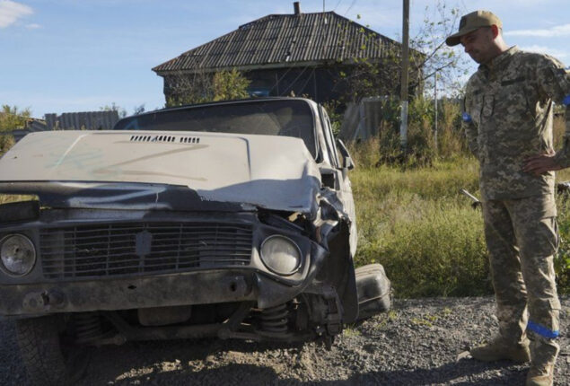 Ukraine arrives a key town as the counter-attack intensifies