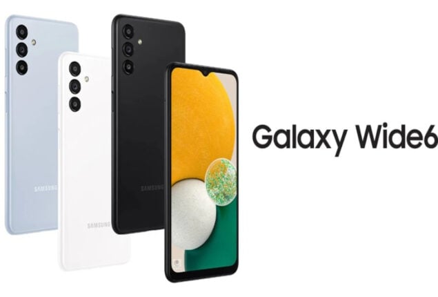 Samsung Galaxy Wide 6 price in Pakistan & specs