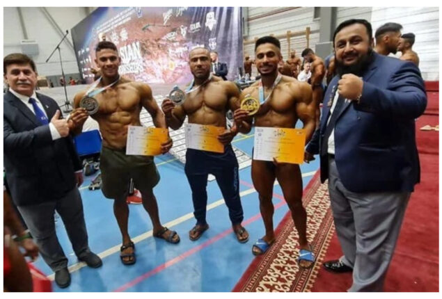 Pakistan wins three medals on opening day of Asian Bodybuilding Championship