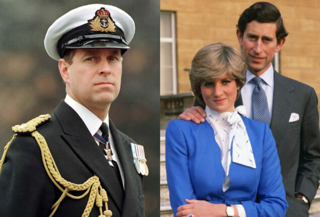 Prince Andrew and Diana conspired to stop Charles from becoming king