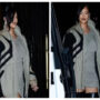 Rihanna puts on a stylish outfit for a night out in New York City