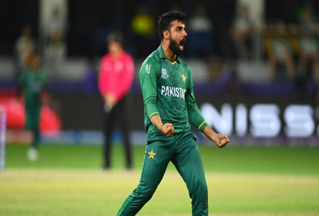Shadab Khan: Watching game off field much harder