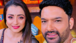 Kapil Sharma shares BTS photos with Trisha Krishnan