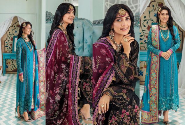 Ayeza Khan exudes elegance in contemporary desi style outfits