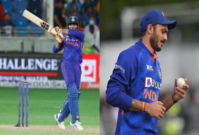 Axar Patel to replace Ravindra Jadeja for world cup