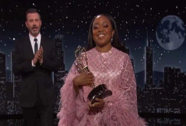 Jimmy Kimmel apologizes to Quinta for her Emmys stage stunt