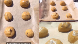 Watch viral: Man tries baking some cookie dough balls inside his car