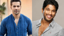 Varun Dhawan performs Allu Arjun’s Srivalli dance