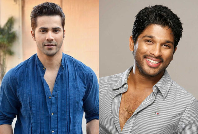 Varun Dhawan performs Allu Arjun’s Srivalli dance