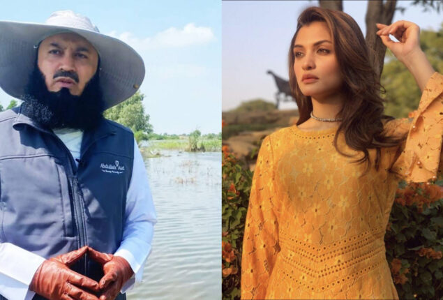 Faiza Khan thanks Mufti Menk for his donations to flood victims