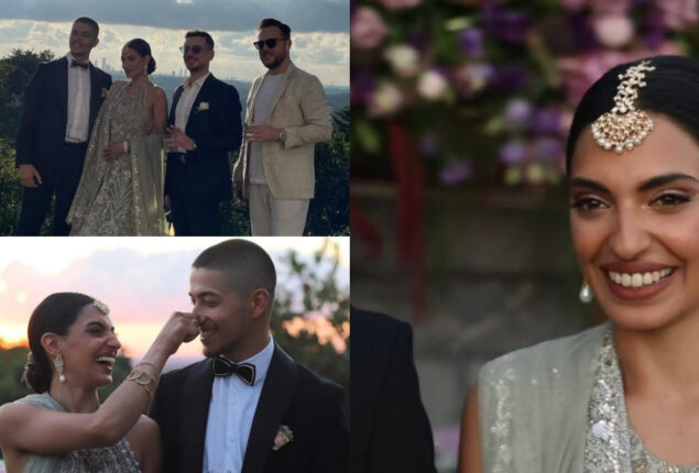 Tamasha contestant Mareeha Safdar’s wedding pictures goes viral