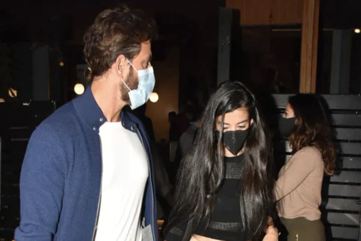 Hrithik Roshan and Saba Azad