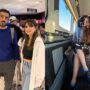 Saboor Aly and Sonya Hussyn off to Toronto for Hum Style Awards 2022