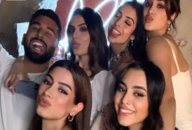 Janhvi Kapoor, Khushi Kapoor and Aaliyah Kashyap party together