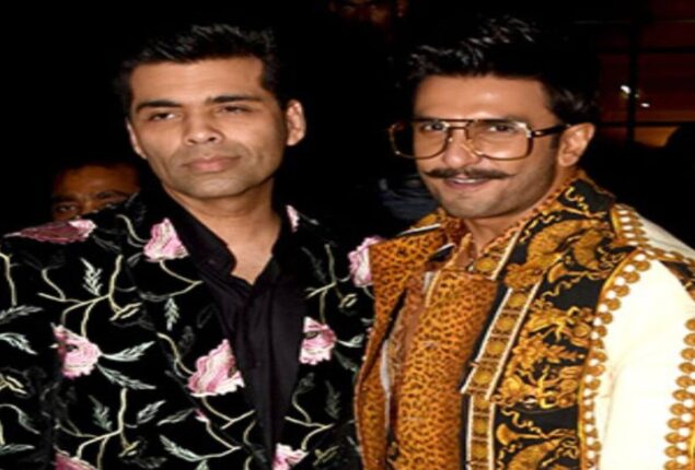 Karan Johar reveals he and Ranveer Singh are ‘fashion buddies’