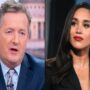 Piers Morgan insults Meghan Markle by saying that she is “sinking her claws into halfwit Harry.”