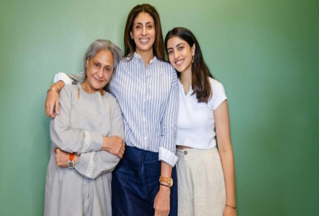 Navya Naveli Nanda starts her podcast with mother & grandmother