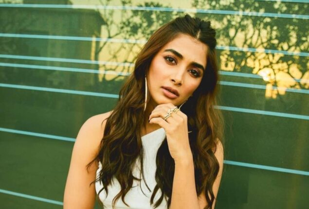 Pooja Hegde exhibits her inner diva while wearing lovely green gown