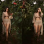 Rhea Chakraborty maintains her glam game in a golden shimmering outfit