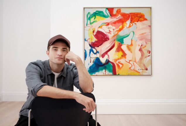 Robert Pattinson has now taken on the role of an art curator