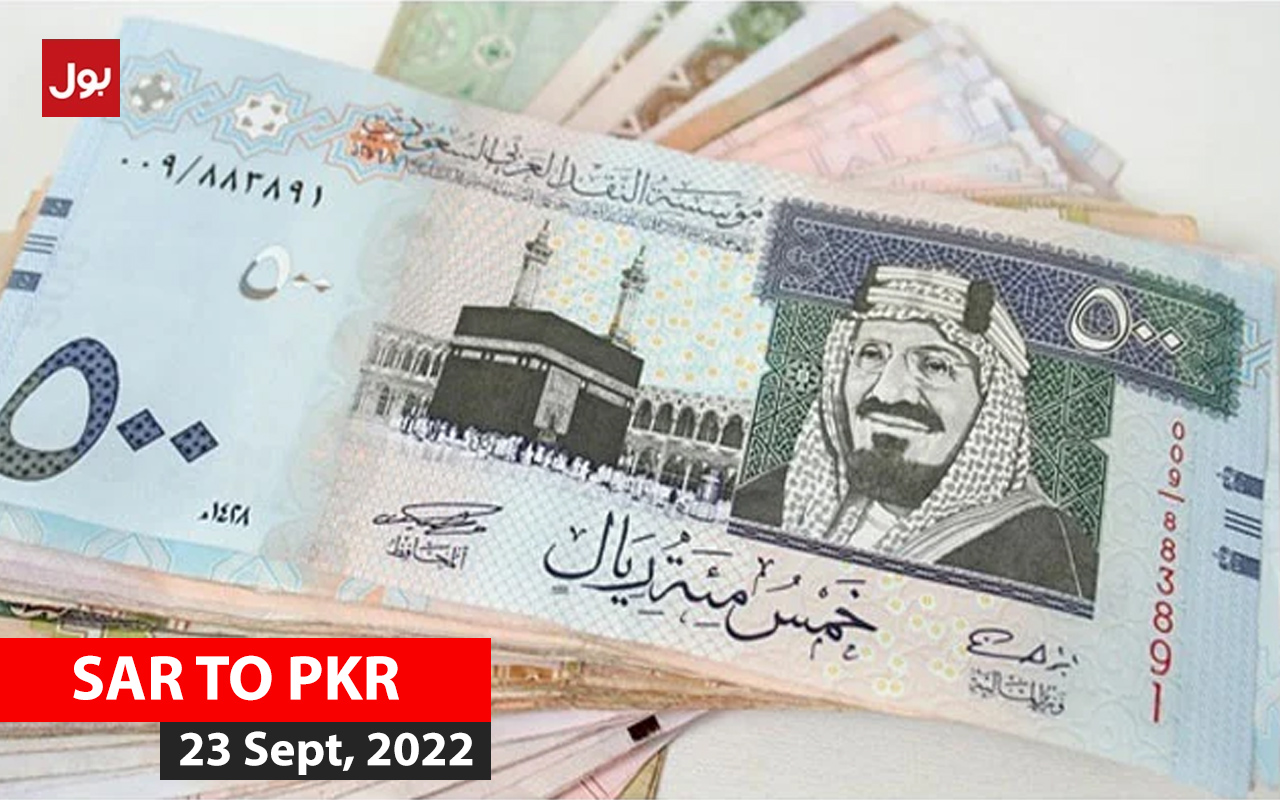 SAR TO PKR