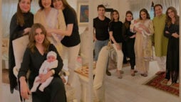 Sadaf Kanwal melts hearts with cutest pictures of baby Zahra with Saba Faisal