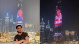 Shah Rukh Khan appears on Burj Khalifa once more
