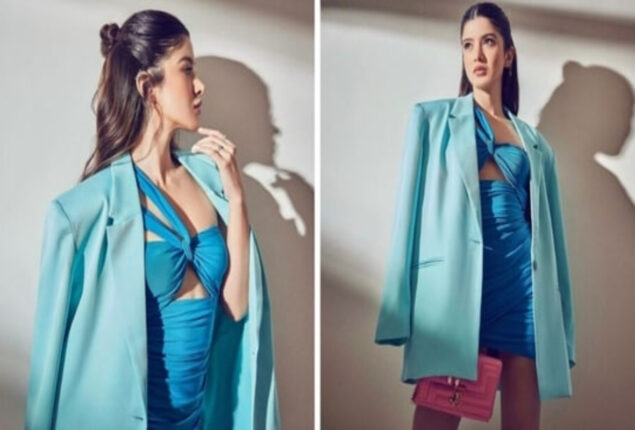 Shanaya Kapoor shares pics from photoshoot looking for attention