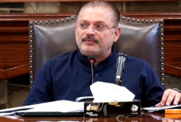 Sindh govt strives hard for rehabilitation in flood-hit areas: Sharjeel Memon