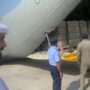 Two more UAE flights with relief goods land at Nur Khan Base