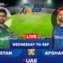 Pakistan vs Afghanistan Asia Cup 2022 live score updates