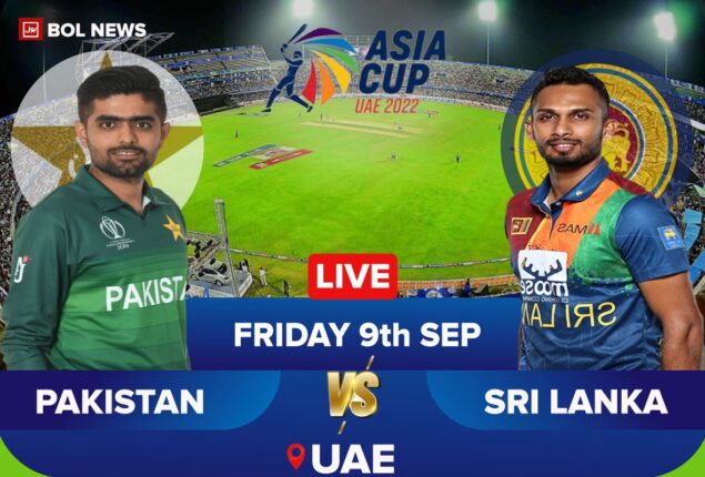 Asia Cup 2022: Pakistan Vs Sri Lanka Live score Asia Cup Super 4