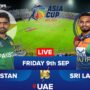 Asia Cup 2022: Pakistan Vs Sri Lanka Live score Asia Cup Super 4