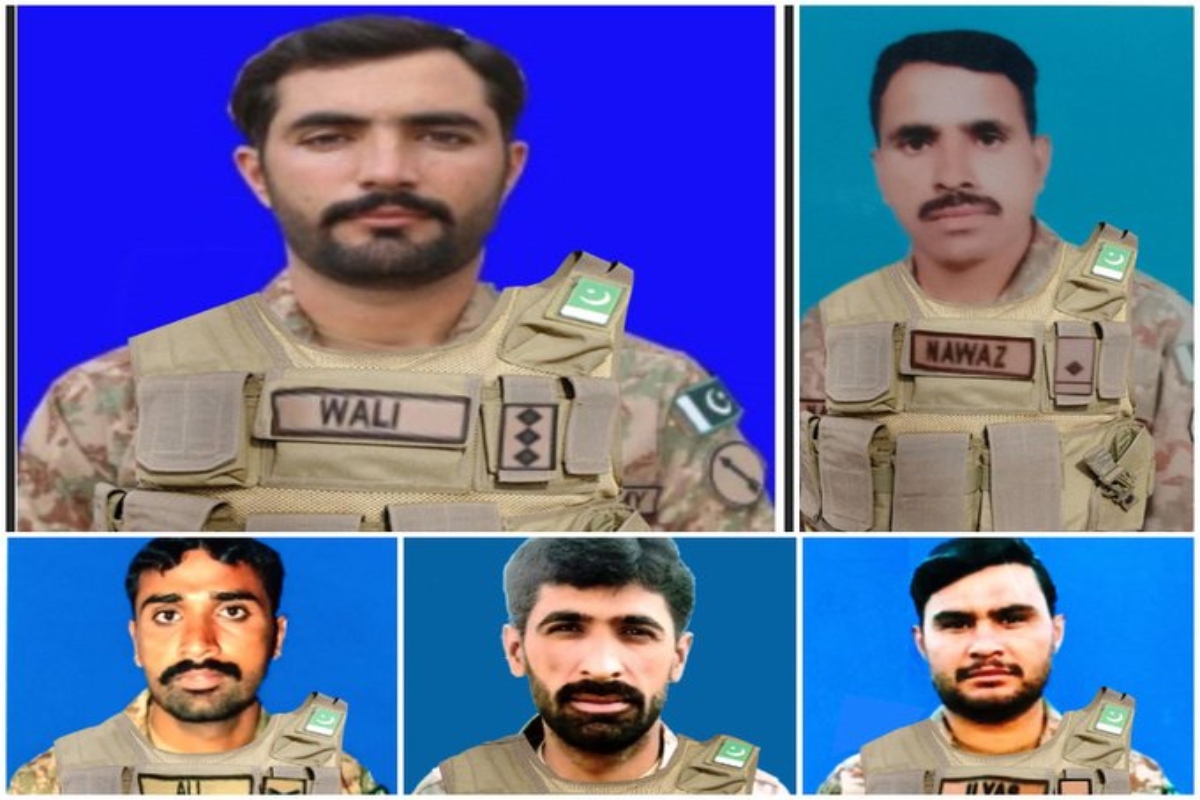Army captain, four soldiers martyred in North Waziristan