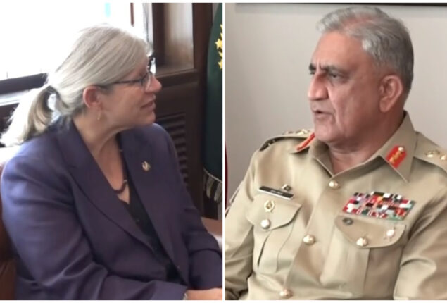 Canadian envoy pays farewell call on COAS Bajwa