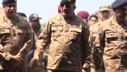 Gen Bajwa visits flood-affected areas in Badin, reviews relief operations