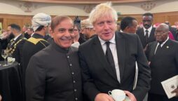 Shehbaz interacts with former UK PMs, opposition leader, Mayor of London