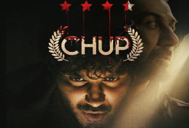 Chup’s opening weekend box office total is Rs. 6.90 crore, starring Sunny Deol and Dulquer Salmaan